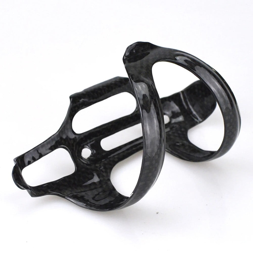 Light 3K Carbon Fiber Bike Bottle Holder Right Side Open Bicycle Water