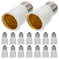 thumbnail image 1 of Light Adapter Socket Converter Copper Material Chandelier Lamp Base Converter 15Pcs, 1 of 4