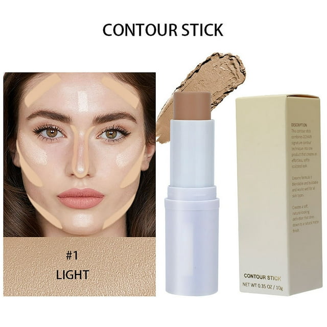 Light And Comfortable Concealer Facial Stick Modifies Makeup Setting