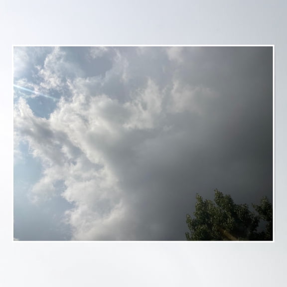 Light And Dark Poster Wall Art, Modern Wall Decor, 8x12 UNFRAMED