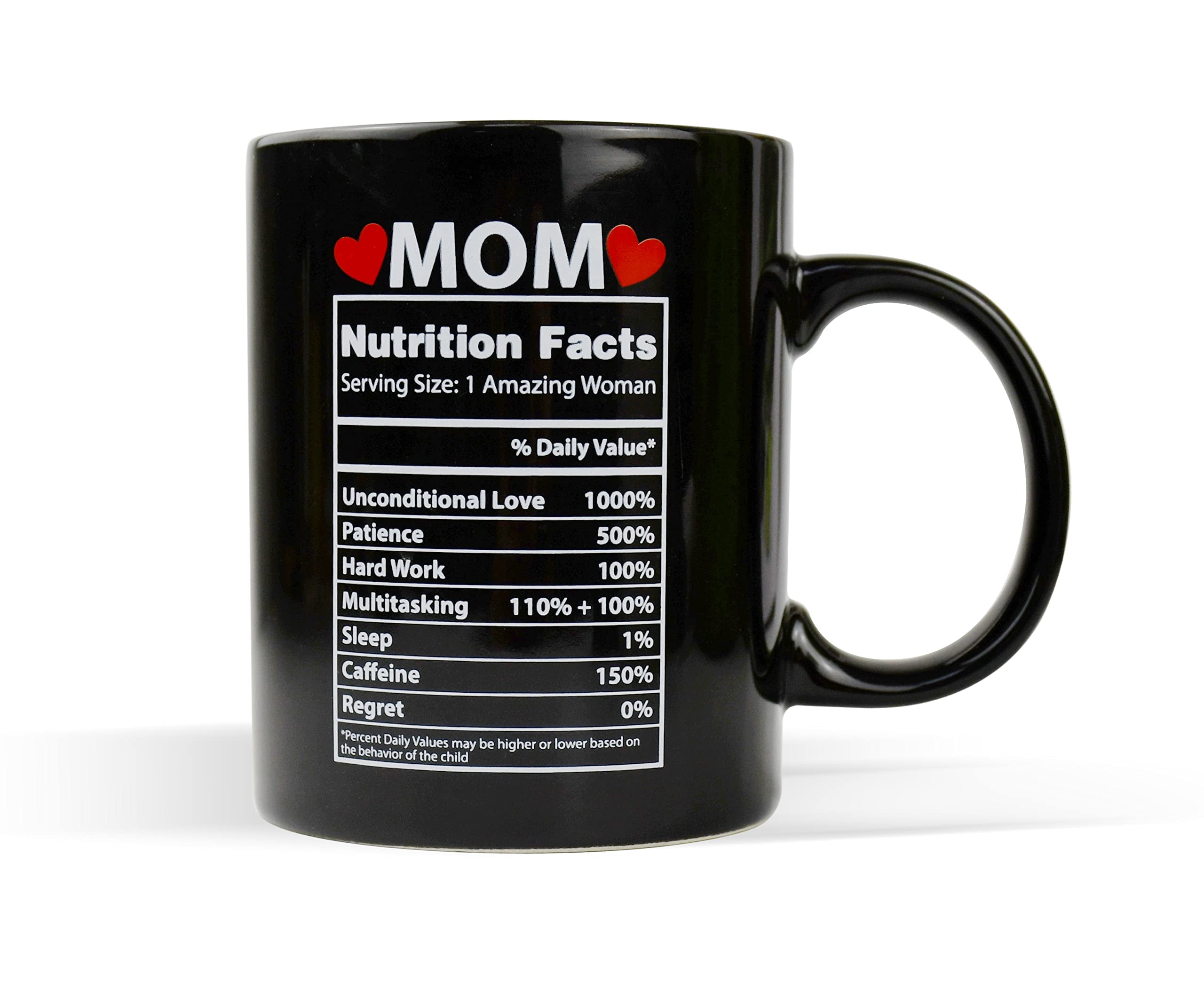 Light Autumn 11oz 'World's Best Mom' Black Mug, CoffeeFriendly