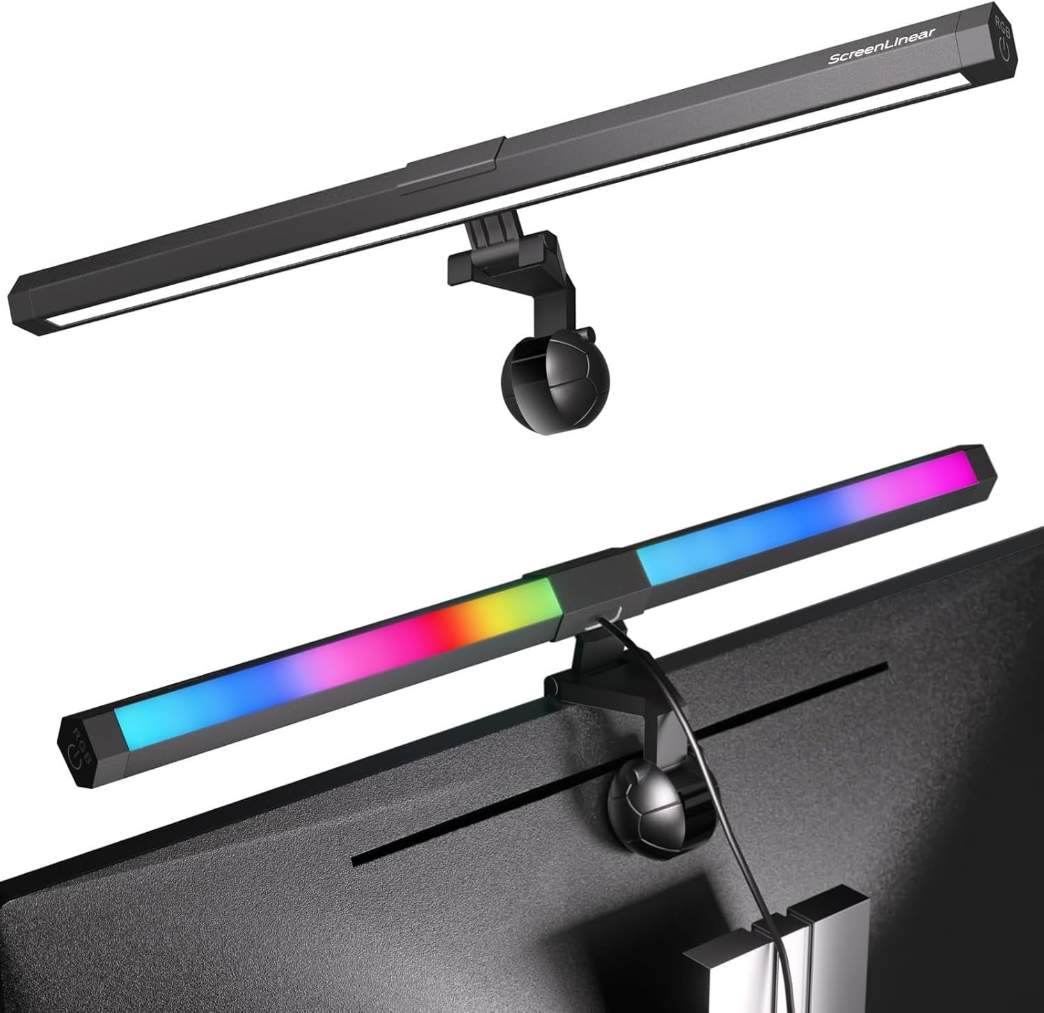 Light Backlight, Eye-Care Computer Lights Bar Gaming Office Desk Lamp ...