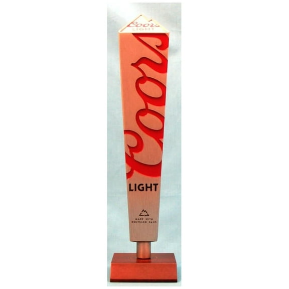 Light Beer Recycled Aluminium Beer Tap Handle Keg Marker