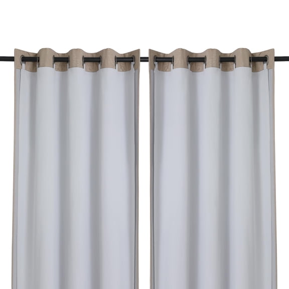 Light Blackout Curtain Liners With 18 Rings Window Liner For 72 Inch Curtaeach 50wx68l 2 Per Set 18 Pieces