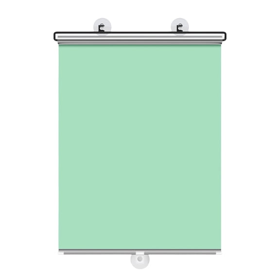 Light Blocking Cordless Roller Curtain Soft Light Control Privacy Easy Install Window Covering Home Travel Use