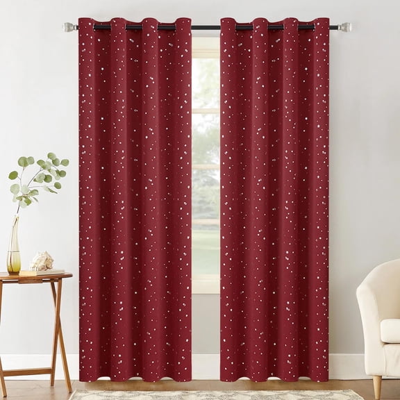 Light Blocking Curtains Bedroom Living Room Balcony Thermal Insulated Window Curtains Sunscreen Drapes High Precision Fabric Privacy Protection Elegant Home Decor Panel Style