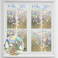 thumbnail image 1 of Light Blocking Window Film Electrostatic Glue-Free Colorful Frosted Bathroom Toilet Glass Sticker, Opaque Frosted Glass Window Film for Privacy and Uv Protection, 1 of 6
