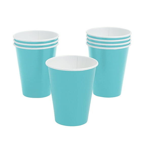 Light Blue 9 Oz Paper Cup (24Pc) - Party Supplies - 24 Pieces