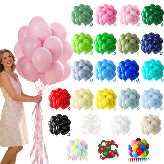 Light Blue Balloon Arch Kit with Curling Ribbon and Balloon Tape, Set ...