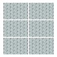 thumbnail image 1 of Light Blue Bigfoot and Tree Pattern Summer Placemats Table Placemats Set Of 6-Linen Kitchen Washable Placemats Table Mats 11.8"x17.7" Non-Slip Heat Resistant, 1 of 5
