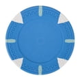 thumbnail image 1 of Light Blue Blank Claysmith Triangle & Stick Poker Chip, 1 of 1