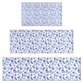 thumbnail image 1 of Light Blue Butterfly Purple Pattern Kitchen Rugs Sets Of 3,Kitchen Runner Rugs Non Skid Washable,Decorative Kitchen Floor Mats for Kitchen,Sink,Laundry,17"x30"+ 17"x47" + 17"x59", 1 of 6