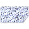 thumbnail image 1 of Light Blue Butterfly Purple Pattern Rectangle Tablecloth 60"x102",Waterproof Polyester Rectangle Table Cloth, Wipeable Spillproof Polyester Tablecloth for Dining, Camping, Indoor and Outdoor, 1 of 6