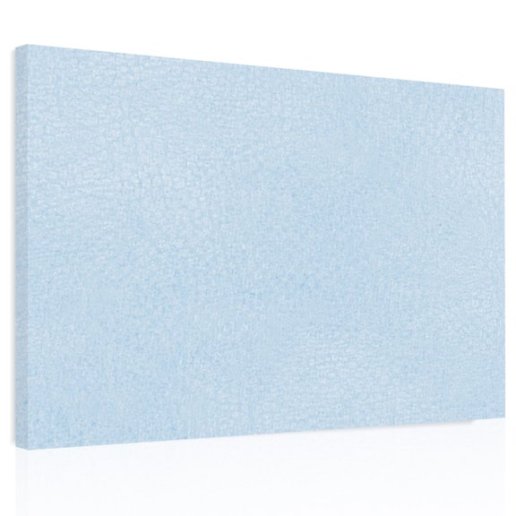 Light Blue Canvas Print Wall Art, Natural Solid Color Organic Mottling Texture Wall Decor Framed Artwork Paintings Pictures for Living Room Bedroom Stretched Ready to Hang, 16" x 20"
