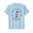 thumbnail image 1 of Light Blue Cartoon Mouse Polka Dot T-Shirt for Fun and Casual Wear, 1 of 5