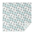thumbnail image 1 of Light Blue Cartoon Unicorn Head Pattern Square Tablecloth,Waterproof Square Table Cover,Wipeable Spillproof Washable Table Cover for Home Kitchen Party Decor 42"X42"(107x107cm), 1 of 6