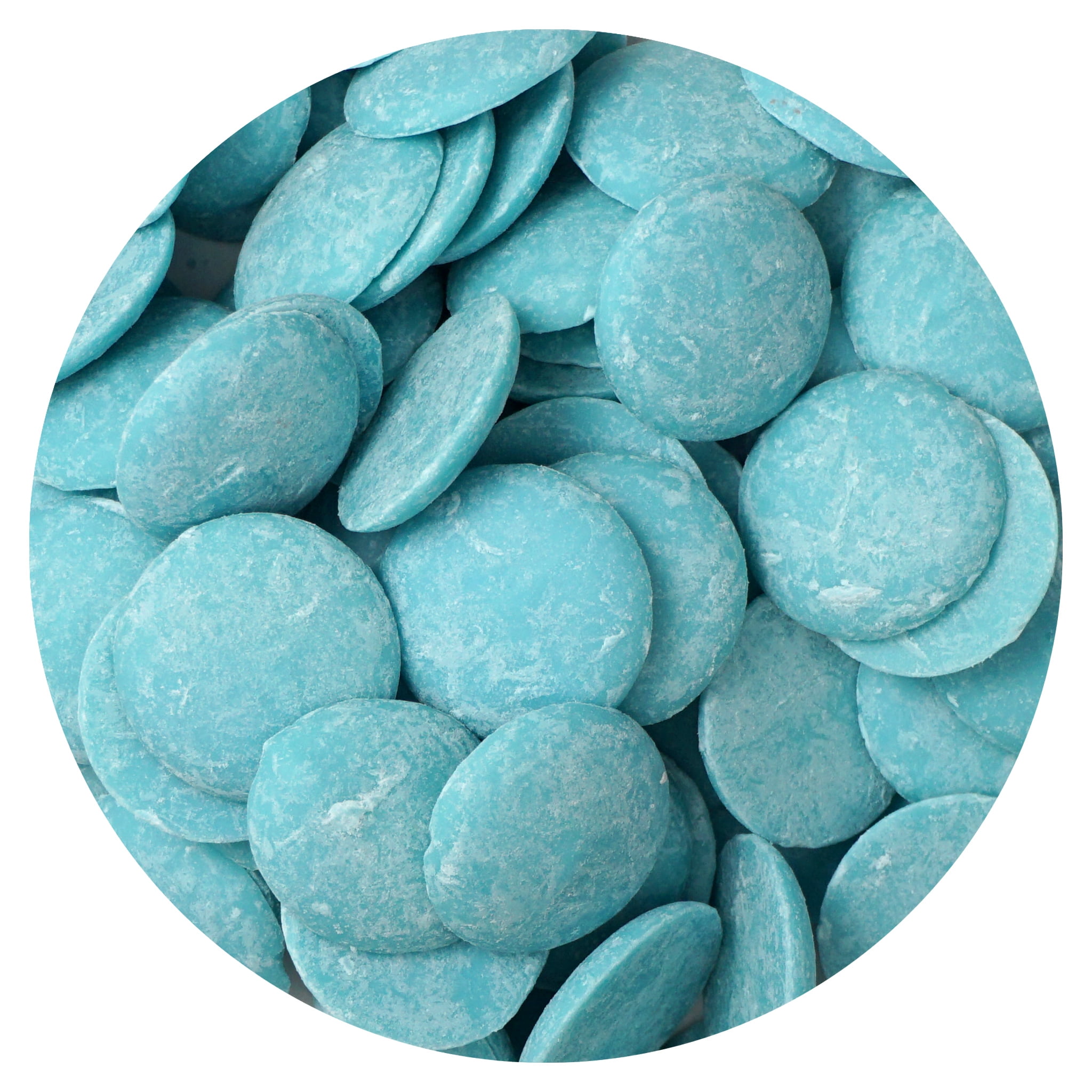 Light Blue Chocolate Melting Wafers, 12 Ounce Bulk Bag, Light Blue ...