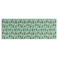 thumbnail image 1 of Light Blue Christmas Santa and Tree Pattern Kitchen Rug Mat,Kitchen Runner Rugs Non Skid Washable,Decorative Kitchen Floor Mats for Kitchen,Sink,Laundry,17"X47", 1 of 5