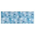 thumbnail image 1 of Light Blue Christmas Snowflake Pattern Kitchen Rug Mat,Kitchen Runner Rugs Non Skid Washable,Decorative Kitchen Floor Mats for Kitchen,Sink,Laundry,17"X47", 1 of 5