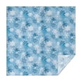 thumbnail image 1 of Light Blue Christmas Snowflake Pattern Square Tablecloth,Waterproof Square Table Cover,Wipeable Spillproof Washable Table Cover for Home Kitchen Party Decor 52"x52"(132x132cm), 1 of 6
