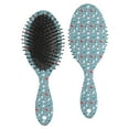 thumbnail image 1 of Light Blue Christmas Snowman Pattern Hair Brush,Girls Detangling Hair Brush,Glide Through Tangles with Ease for Wet & Dry Hair,8.8"X2.8", 1 of 7