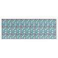 thumbnail image 1 of Light Blue Christmas Snowman Pattern Kitchen Rug Mat,Kitchen Runner Rugs Non Skid Washable,Decorative Kitchen Floor Mats for Kitchen,Sink,Laundry,17"X47", 1 of 5