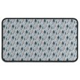 thumbnail image 1 of Light Blue Christmas Tree Pattern Door Rugs,Washable Non Slip Door Mats Indoor,Decorative Door Mats,Entry Mat Indoor for Entrance,Bedroom,Kitchen,Bathroom,30"x17", 1 of 6