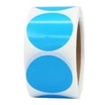 thumbnail image 1 of Light Blue Circle Stickers | 2" Inches Round | 500 Pack, 1 of 38