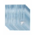 thumbnail image 1 of Light Blue Cloth Napkins Set of 6 Reusable Dinner Napkins, Modern Abstract Art Ombre Striped Cocktail Napkin Washable Table Napkins for Wedding/Holiday Party/Baby Shower 20"x20", 1 of 7