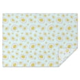 thumbnail image 1 of Light Blue Daisy Flower Pattern Rectangle Tablecloth 60"x84",Waterproof Polyester Rectangle Table Cloth, Wipeable Spillproof Polyester Tablecloth for Dining, Camping, Indoor and Outdoor, 1 of 5