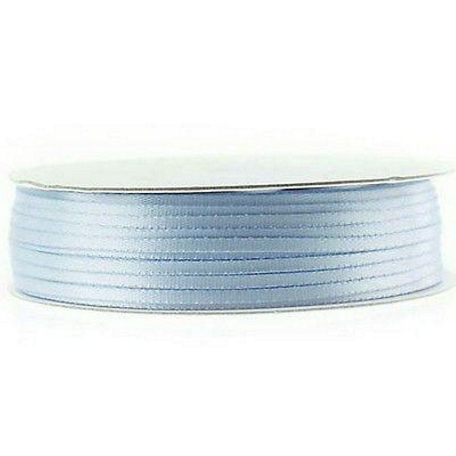 1/16in. Wide Light Blue Double Faced Satin Ribbon - 100 Yards - Walmart.com