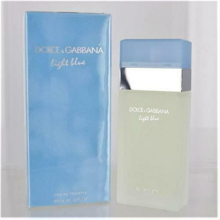 Dolce Gabbana Light Blue Eau De Toilette Spray Sparkling Floral and Fruit Notes Model No DGI3023500000 Walmart