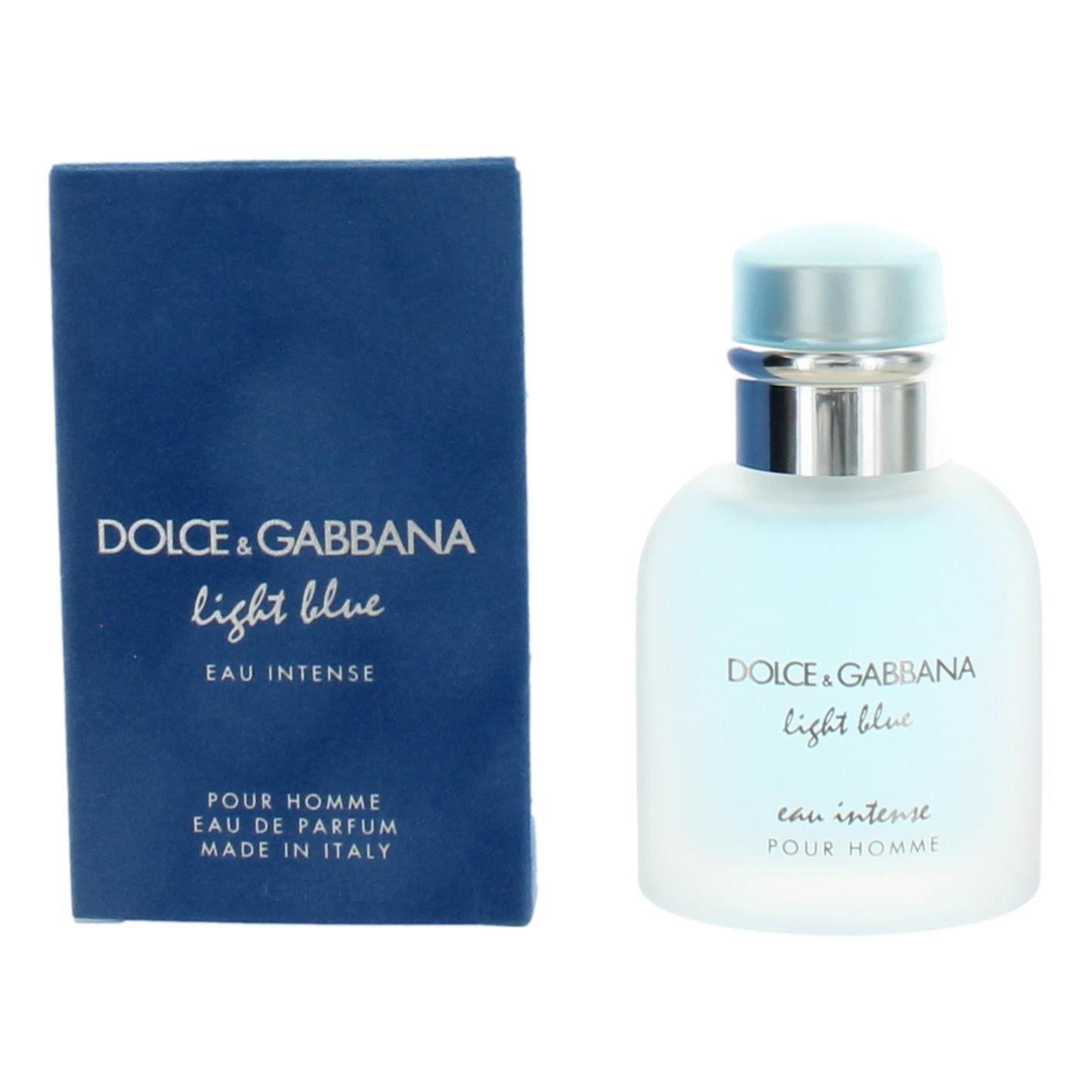 Dolce & Gabbana - Light Blue Eau Intense Pour Homme - Eau de Parfum - Italy  - Beauty - Fragrances - Luxury - 50 ml - Avvenice