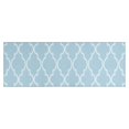 thumbnail image 1 of Light Blue Geometric Quatrefoil Pattern Kitchen Rug Mat,Kitchen Runner Rugs Non Skid Washable,Decorative Kitchen Floor Mats for Kitchen,Sink,Laundry,17"X47", 1 of 5