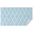 thumbnail image 1 of Light Blue Geometric Quatrefoil Pattern Rectangle Tablecloth 60"x102",Waterproof Polyester Rectangle Table Cloth, Wipeable Spillproof Polyester Tablecloth for Dining, Camping, Indoor and Outdoor, 1 of 6