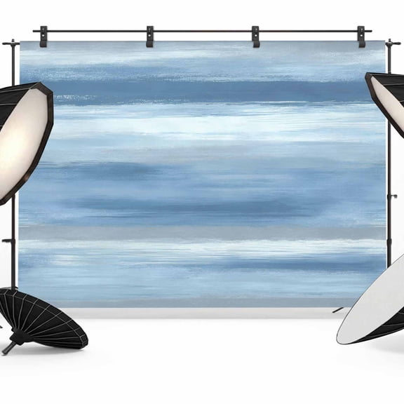 Light Blue Grey Abstract Photography Backdrop 7x5FT, Mottled Oil Painting Texture Modern Photo Backdrops, Background for Photography Studio Photo Studio Background, Back Drop for Photoshoot