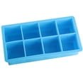 thumbnail image 1 of Light Blue Ice Cube Tray – Miyuadkai 8-Cavity Square Silicone Mold for Creative Ice Making, Food Grade Flexible Tray for Household Use, Spring Party Essential, 1 of 1