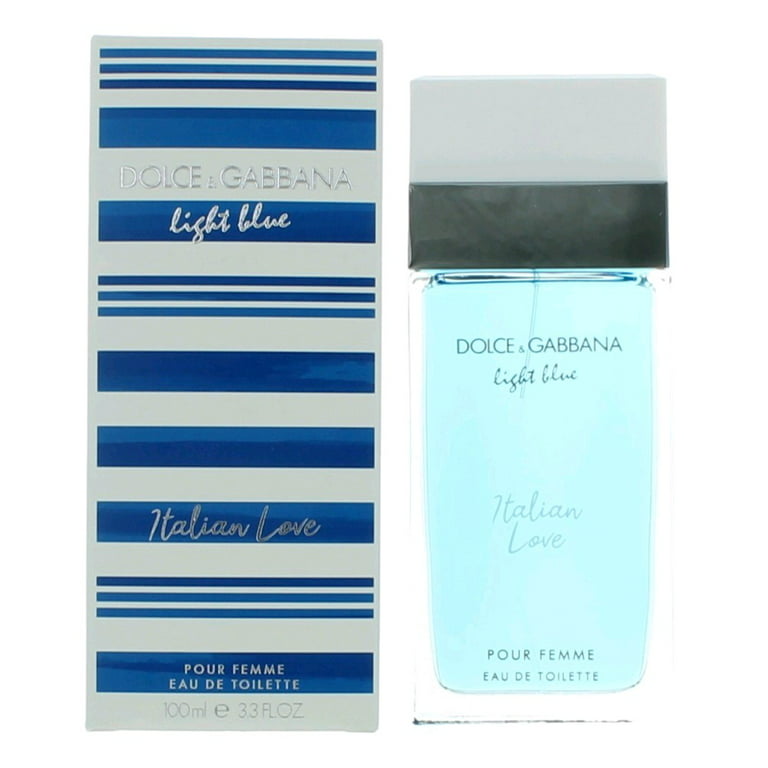Light Blue Italian Love by & Gabbana, 3.3 oz EDT Spray for Women - Walmart.com