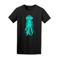 thumbnail image 1 of Light Blue Jellyfish T-Shirt Men -Image by Shutterstock, Male 4X-Large, 1 of 2