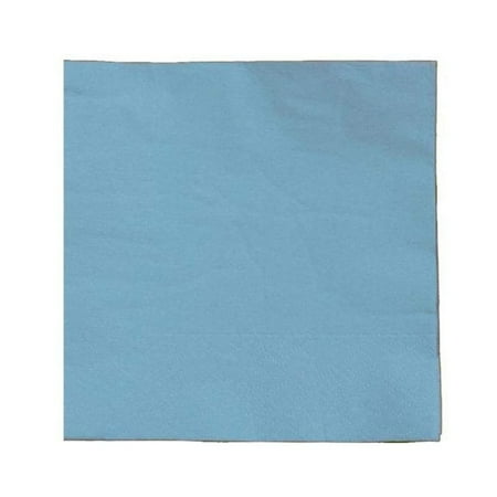 Light Blue Napkins - Luncheon - 2 Ply - 50 Count (fdp95413)