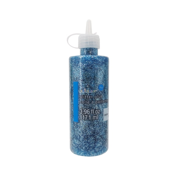 Light Blue Pearlized Glitter Glue by Creatology  Craft Adhesive with Sparkle Finish - 3.96 fl. oz. Bottles - 12 Pack