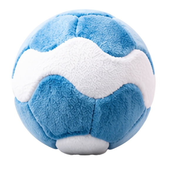 , Light Blue Plush, 1 Pack Soft Stitching Footbag, for Kids and Adults Outdoor Game Backyard Play Juggling Training Leisure Entertainment