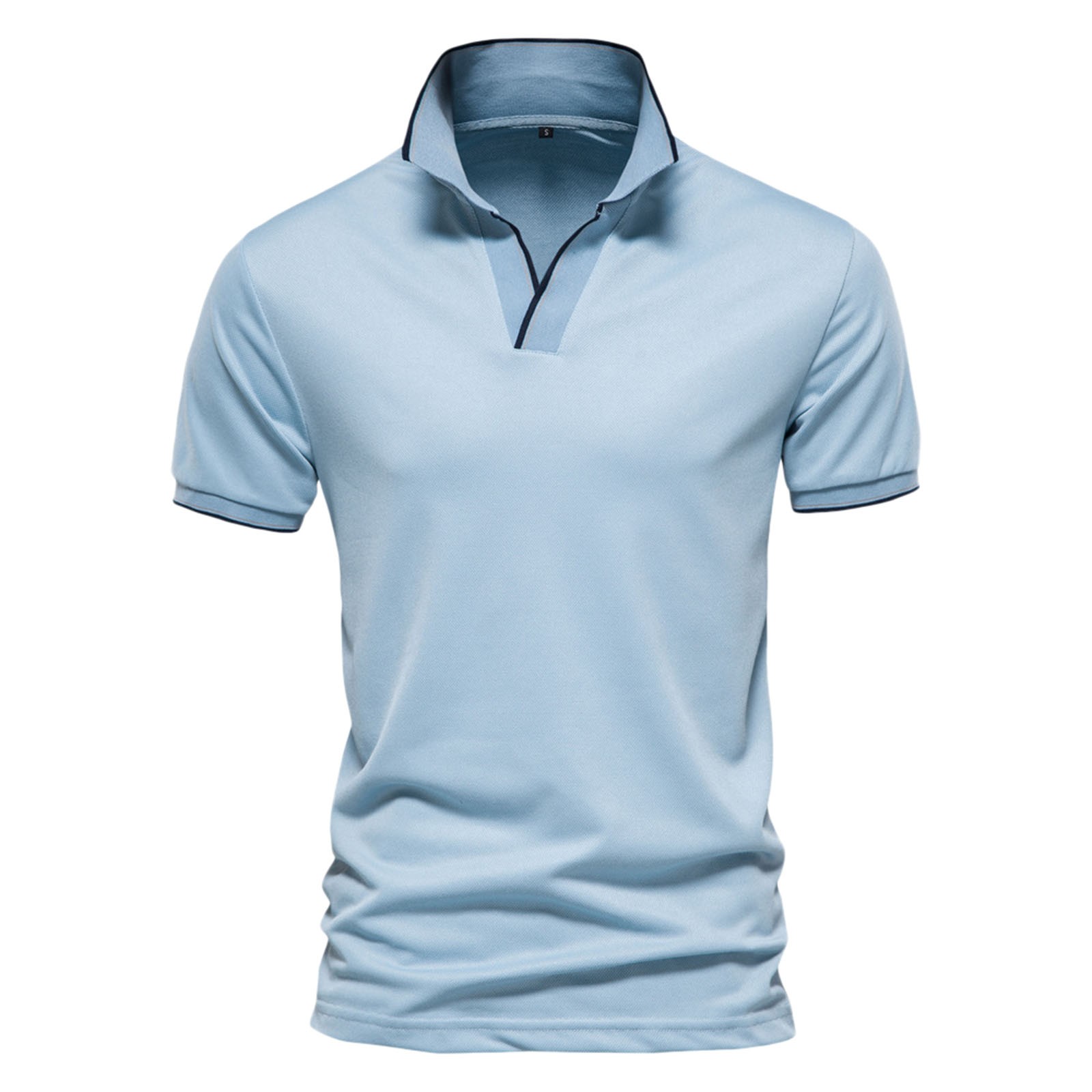 Bright blue polo outlet
