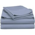 thumbnail image 1 of Light Blue Solid Full (54"x 72") Size Sleeper Sofa Bed Sheet Set - Luxury 100% Egyptian Cotton - 800 Thread Count - Fits Mattresses Up to 6" Inches Deep Pocket, 1 of 5