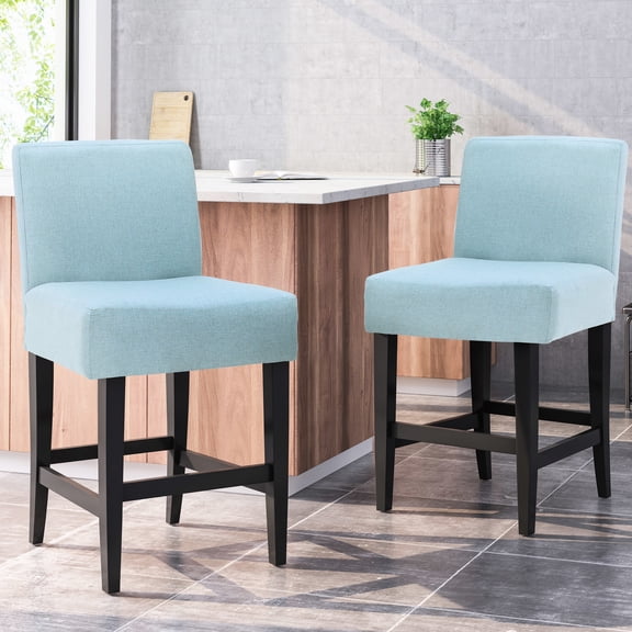 Light Blue Stool | Cost-Effective Seating | Home Study Area + Comfortable Reading