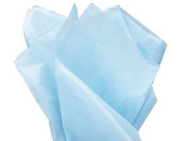 BABY BLUE Tissue Paper Sheets 50x75cm - 18gsm 20 x 30 Acid Free