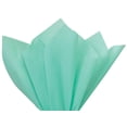 thumbnail image 1 of Light Blue Tissue Paper Squares, Bulk 10 Sheets, Feronia Packaging, Large 15x20 Inch, 1 of 12