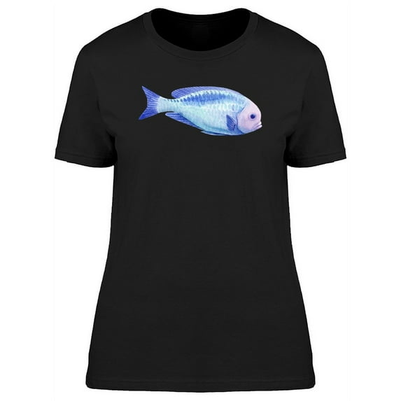Light Blue Tropical Fish Tee Women's -Image by Shutterstock