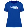 thumbnail image 1 of Light Blue Tropical Fish Tee Women's -Image by Shutterstock, 1 of 1