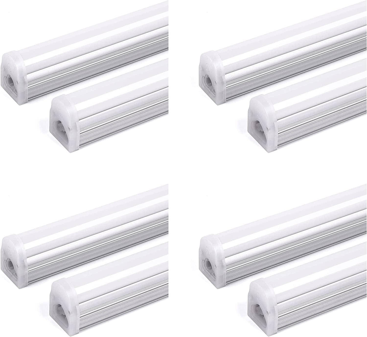 Light Blue USA LED T5 Integrated Single Tube Light Fixture, 2 FT 700LM